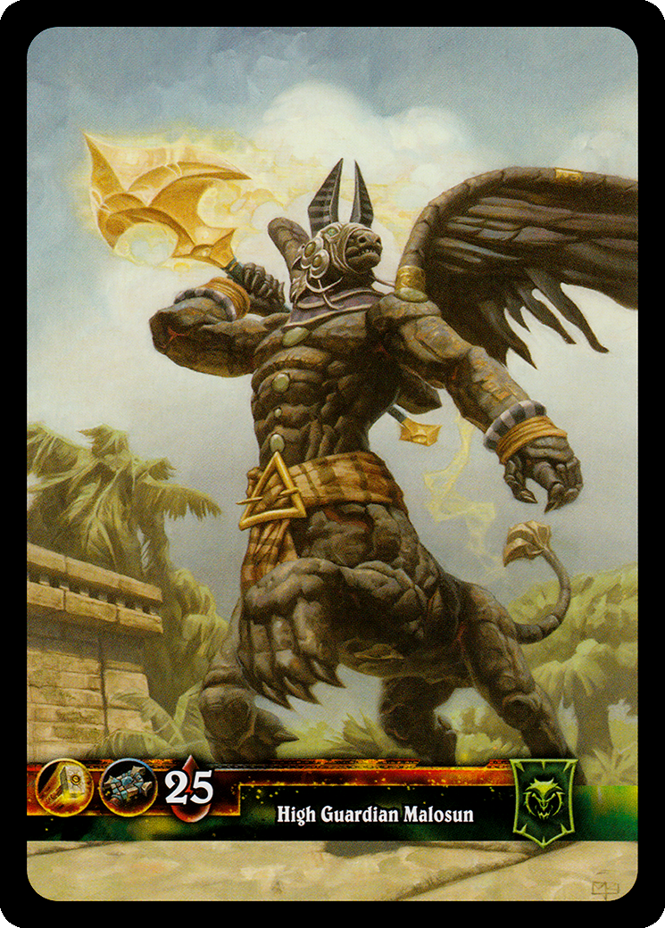 High Guardian Malosun 背面